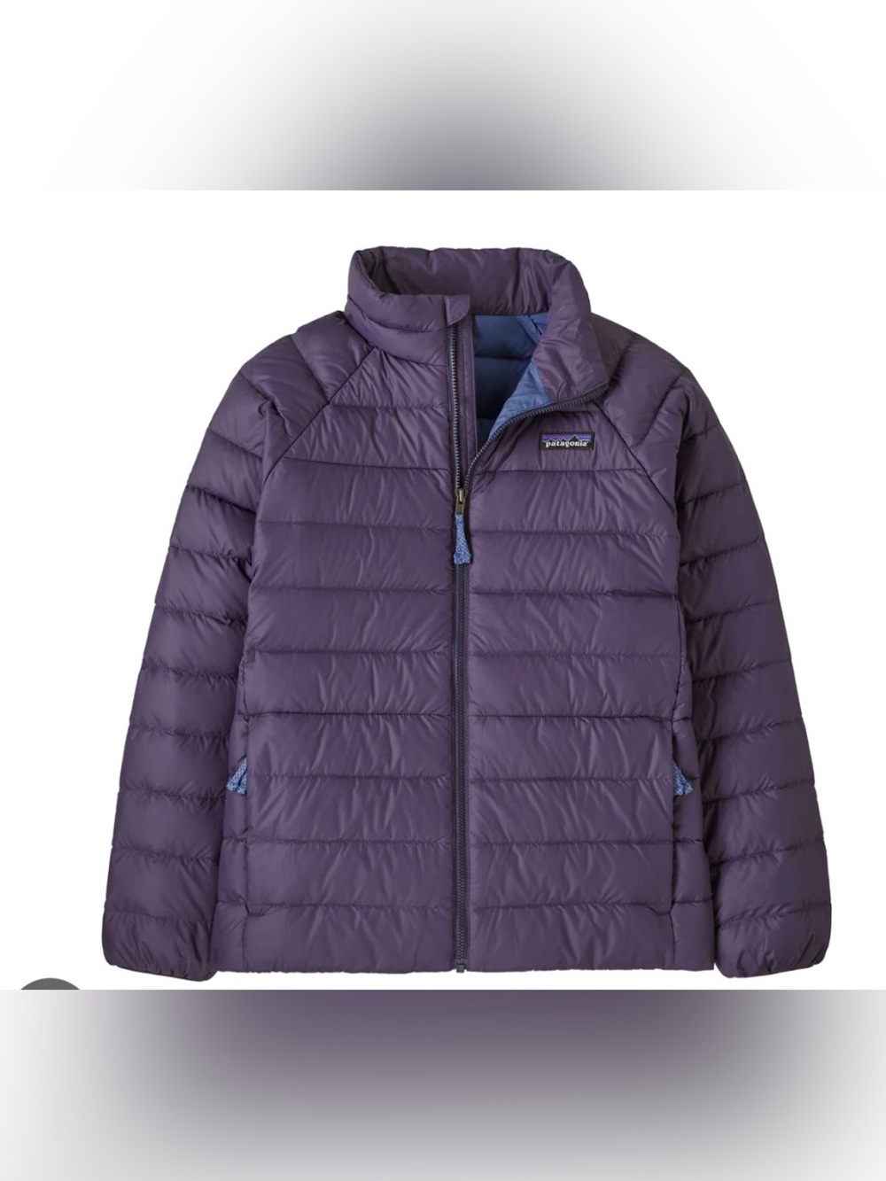 Patagonia Kids Purple Quilted Puffer Jacket